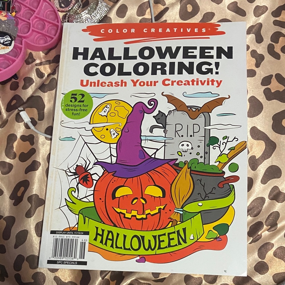 halloween coloring book